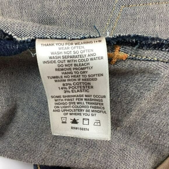 Imogene + Willie Womens High Rise Jeans Size 27 Dark Wash Denim Casual Style - Picture 9 of 11